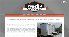 Desktop Screenshot of powellsseptic.com